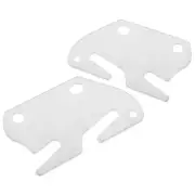 2pcs Bed Accessories Wood Bed Rail Bracket Rail Hooks Plates Frame Wood Bed Hook