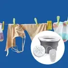 Mini Washing Machine for Underwear Turbine Washer for Dormitory Home Travel