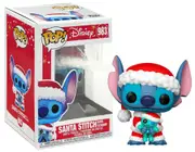 Funko Pop Disney Lilo & Stitch Santa Stitch With Scrump #983 Vinyl