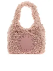 Stella Mccartney Small Soft Teddy Hobo Tote Bag