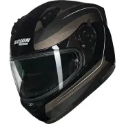 N60-6 Ermetico 344 Black Stone Glossy Full Face Helmet
