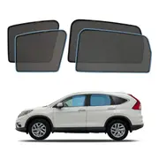 AUSGO Magnetic Window Sun Shade for Honda CRV CR-V RM Series 2012-2017 4-piece Set Car Shades