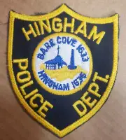 MA Hingham Massachusetts Police Department Patch