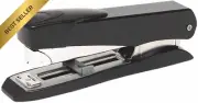 Front Load Stapler, Black, Clamshell Design