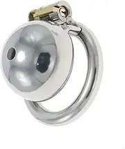 Metal Chastity Cage Chastity Lock CB Chastity Device SM Sex Toy Men's Bondage Wearable Tool with Urethral Catheter Cock Cage Set to Prevent Erection
