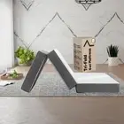 , 5-Inch Tri-Folding Portable Floor Gel Memory Foam Mattress | Comfortable Su...