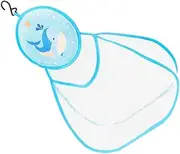 HONITANO Cartoon Animal Bath Organizer Bag Breathable Hanging Net Storage Pouch for Quick Drying Mesh Container for Bathroom Encourages Organization Skills
