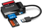 C368 USB 3.0 SD Card Reader, Plug N Play, Apple and Windows Compatible, Powered