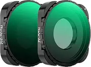 K&F Concept Variable ND Filter Set Compatible with GoPro Hero 13 Black, ND2-32 & ND32-512 Multi Coated Neutral Density Light Reduction Filters for Go Pro Hero 12/11/10/9 Black, Pack of 2