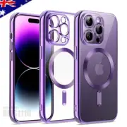 iPhone 16 15 14 13 12 11 Pro Max Plus case Magsafe Shockproof Magnetic Cover New
