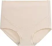 [Generic] Plus Size High Waist Underwear for Women 3X Womens Cotton Maternity Underwear Maternity Pregnancy Panties Postpartum Mother Under Bump Underwear Cotton Panties Size 6 Womens