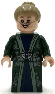 Lego New Professor Minerva McGonagall Dark Green Robe Harry Potter Figure