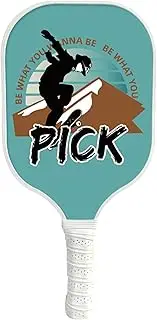 Pickle Ball Sport Racket | Beach Paddle Ball Rackets | Honeycomb Panel Design Fiberglass Ball Paddle, Sports Beach Ball Rackets