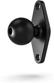 Cellet 25mm / 1 inch Ball Base for Industry Standard Dual Ball Socket Mounting Arms, (2 Screw Mount)