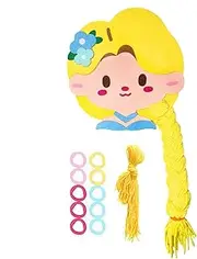 Hairstyle Craft Kit, Portable Teaching Materials, Kids Princess Craft, Girls Braiding Toys, Travel Activity Kit, Hair Salon Toys, Kids Hair Toys, Braiding Hairstyle Kit, Princess Craft Kit, Hair Salon