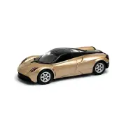 Pagani Huayra Gold Welly 1:60 1:64 Series Scale Toy Car 52377