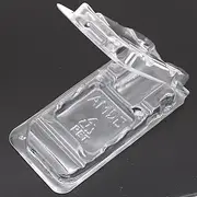 FDXGYH AMD CPU Box 4 Pcs CPU Plastic Protective Case CPU Clamshell Tray Case Container for AMD 938 940 FM1 FM2 APU