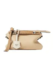 Fendi By The Way Soft Selleria Mini Handbag One size light brown
