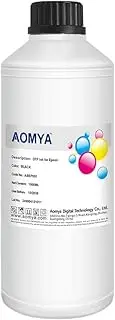DTF Ink 1000 ml Auto-Fill DTF Transfer Ink for DTF Film, Refill Ink for All Epson DTF Printers, ET-8550 ET-8500 DX5 DX7 5113 XP600 I3200 etc. Heat Transfer Printing Ink Set Black
