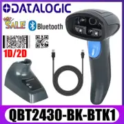 Datalogic QuickScan QBT2430-BK-BTK1 Bluetooth 1D 2D USB Barcode Scanner W/ Base