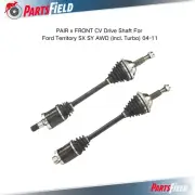Left + Right Front CV Joint Drive Shaft Fit For Ford Territory SX SY AWD 2004-11 (for: Ford)