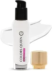 Colors Queen Color Changing Foundation - 40ml | Flawless Color Changing Foundation with Satin Finish, Makeup Base Moisturizing, Long Lasting Waterproof Liquid Foundation for Face Makeup