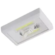 Mini COB LED Switch Wall Night Light Battery Operated Cabinet Garage Light A