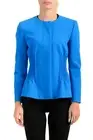 Hugo Boss Women's "Jetucka" Blue Button Down Blazer