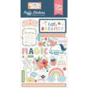 Echo Park ~ LITTLE DREAMER GIRL ~ Puffy Stickers