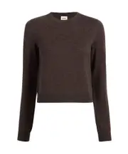 fine-knit sweater S,L Grapeseed