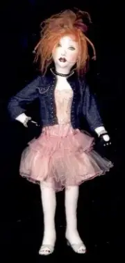 Cloth Art Doll Pattern (OOP) "Cami Love, Movie Star" By Sylvia Schorr