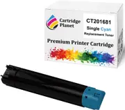 Cyan Compatible Toner Cartridge for Fuji Xerox CT201681 (12000 Pages) for Fuji Xerox DocuPrint CM505