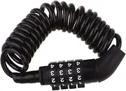 LAPYAPPE 1Pc Durable Combination Lock for Bike Helmet and Luggage Security Theft Lock Compact Design for Bicycles Motorcycles and Scooters Black
