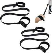 2PCS Escape Proof Wrist Leash Walking Harness for Older Children,Adjustable Anti Lost Wrist Leash with Tether and Lock Buckle for Autism,ADHD,Special Needs Child