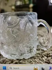 McDonalds Batman Forever Glass Mug 1995 D.C. Comics The RIDDLER