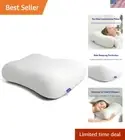 Ergonomic Memory Foam Pillow - Anti-Aging Deep Sleep Cushion for Side Sleepers