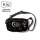 日本【KIU】300D FRONT POCKET MINI SHOULDER BAG 隨身包 K156-184黑色圖騰