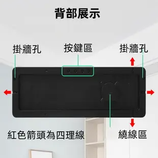 大型LED數位掛鐘 壁鐘 電子鐘 時鐘 掛鐘 數字時鐘 電子鐘 USB插電 數字鐘 時間溫度顯示