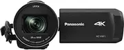 Panasonic VXF1 4K Ultra HD Camcorder Video Camera with Leica Lens, Large MOS Sensor, 24 X Optical Zoom, Hybrid O.I.S, Professional Functions and Wi-Fi (HC-VXF1GN-K)
