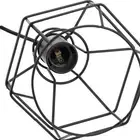 Black Wall Light E26/E27 Wall Lamp Holder Caged Wall Mounted Lamps Industrial Fa