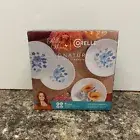 4 Piece Pioneer Woman Corelle Evie Blue Appetizer Plates 6.75" New Sealed