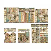 在飛比找蝦皮商城優惠-Stamperia Klimt手工背景紙圖形卡片剪貼手帳
