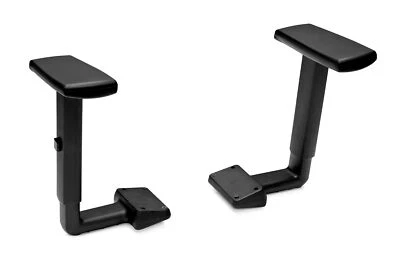 HON Height-Adjustable T-Arms for Volt Series Task Chair, Black