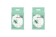 2x Zodiac 7L 2.5kg Fruity Tofu Soy Pulp Pet Cat Litter Absorbent Clump Green Tea