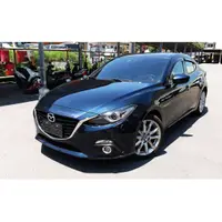 在飛比找旋轉拍賣優惠-2016年 Mazda3 4D頂級 藍 2.0  中古車 二