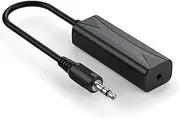Lyaciomn 3.5mm Audio Noise Isolator Supply Ground Interference Eliminator Current Acoustic Isolator Speaker Car Audio Isolation