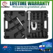 25Pcs Slide Hammer Bearing Puller Diesel Fuel Injector Puller Removal Tool Kit