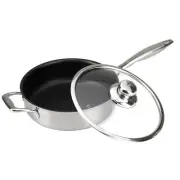 NEW Swiss Diamond Prestige Clad XD Induction Saute Pan 24cm