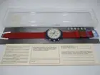 Swatch Chrono SCN103 SCN 103 JFK Chronograph Watch in Case & Papers NOS *Tested*