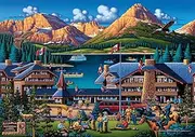 Buffalo Games - Eric Dowdle - Waterton Lakes National Park - 300 Piece Jigsaw Puzzle for Adults Challenging Puzzle Perfect for Game Nights - Finished Puzzle Size is 21.25 x 15.00